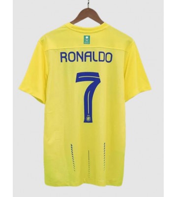 Al-Nassr Cristiano Ronaldo #7 Primera Equipación 2023-24 Manga Corta